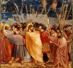 Giotto Il bacio di Giuda, Cappella Scrovegni